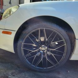 20"new Staggerd Wheels With New Tires For LEXUS GS350 2004