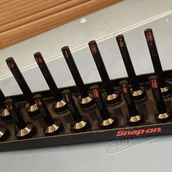 Snap-on Tools 1/2" SAE 2-Row Post-Style Socket Tray (Black)