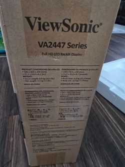VA2447 SERIES 24"FULK HD DISPLAY