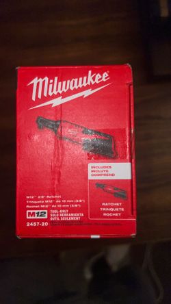 New in box Milwaukee M12 3/8” Rachet