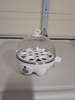 Electric Egg Cooker with Dome Lid