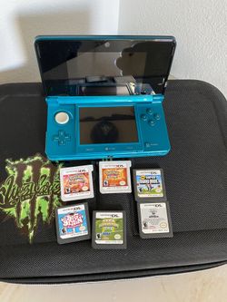 Nintendo 3Ds Aqua Blue 