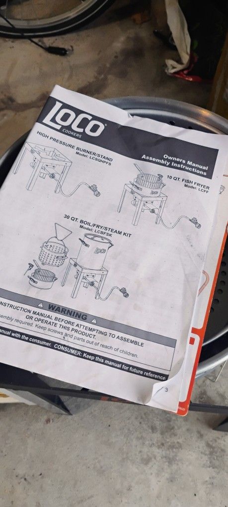 High Pressure Burner Cooker