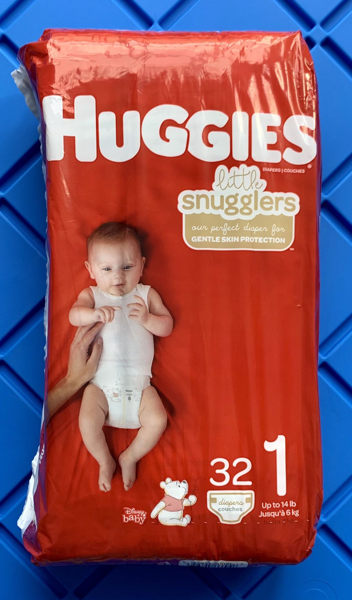 BRAND NEW - HUGGIES - Size 1 - 32 Count - Baby/Diapers 