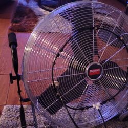 24" 3 speed industrial fan high Velocity with m8sters font miss out