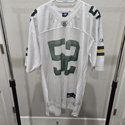 Green Bay Packers #52 Clay Matthews Away Game Jersey