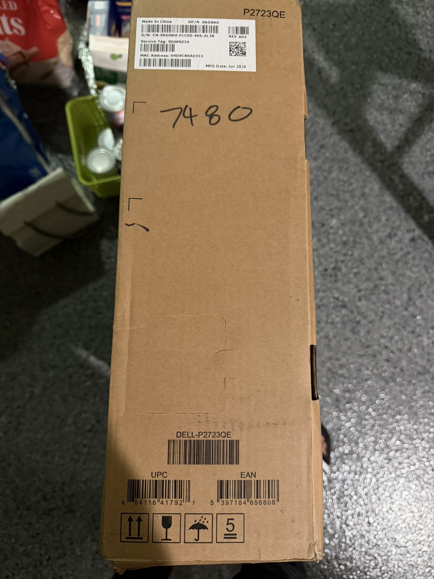 Brand New Dell P2723QE 27″ 4K USB-C Hub Monitor – Sealed Box