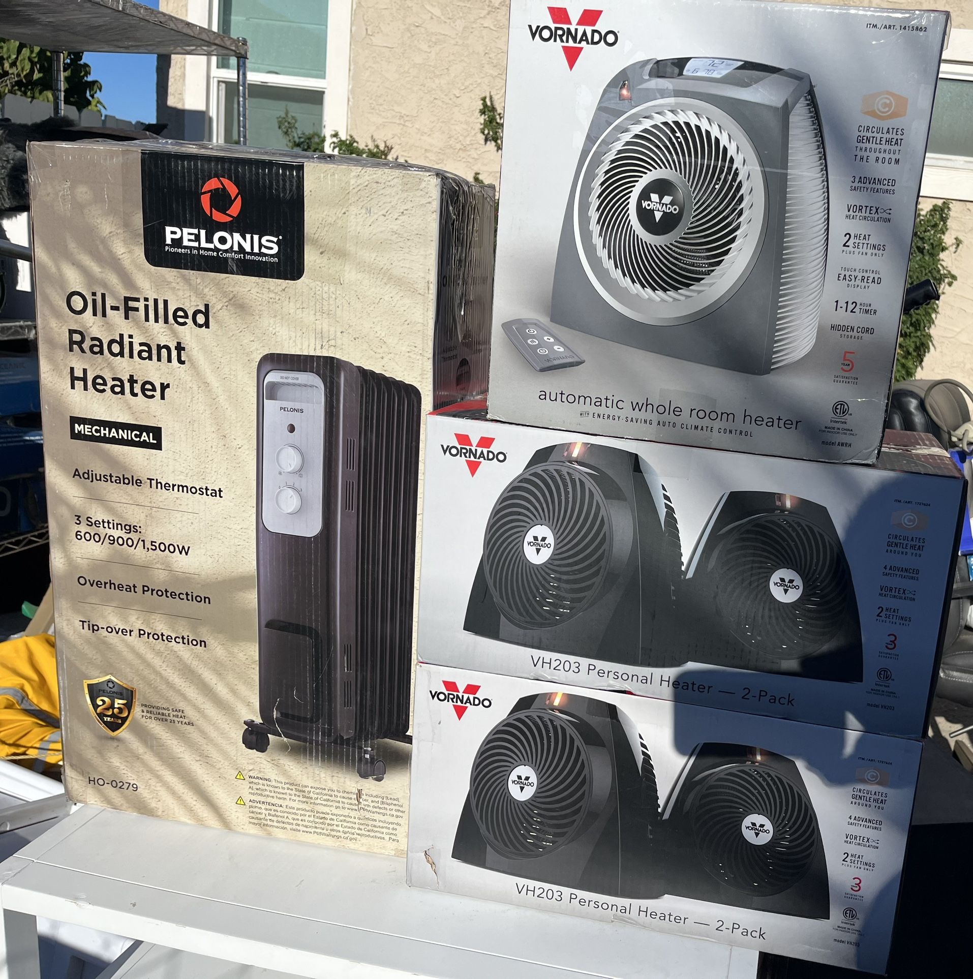 Heaters different prices