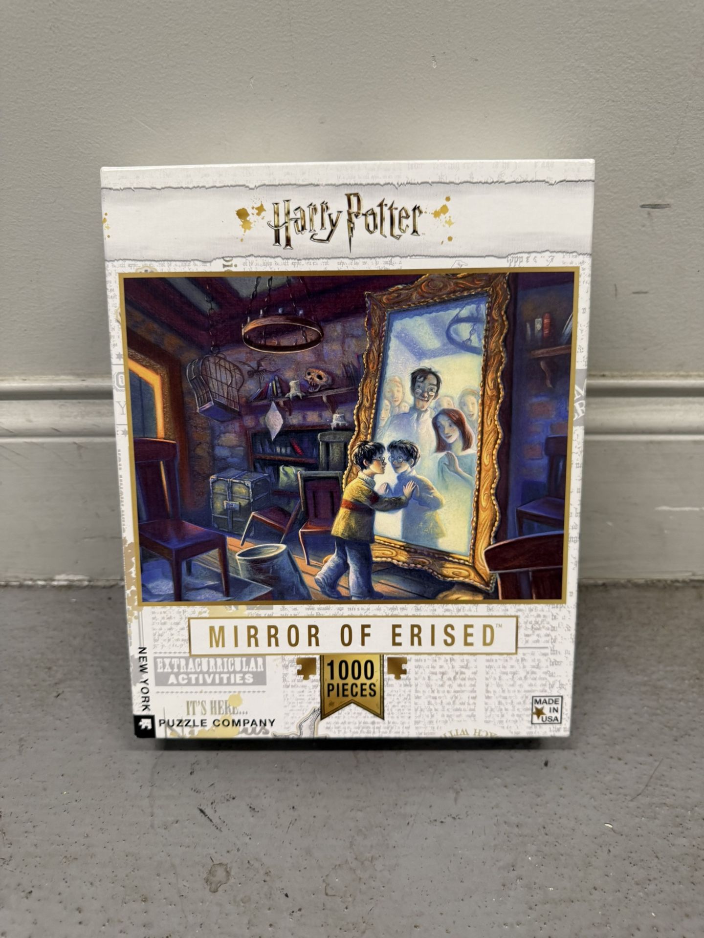 HARRY POTTER Mirror of Erised Puzzle by New York Puzzle Company (Good condition) PICK UP IN CORNELIUS