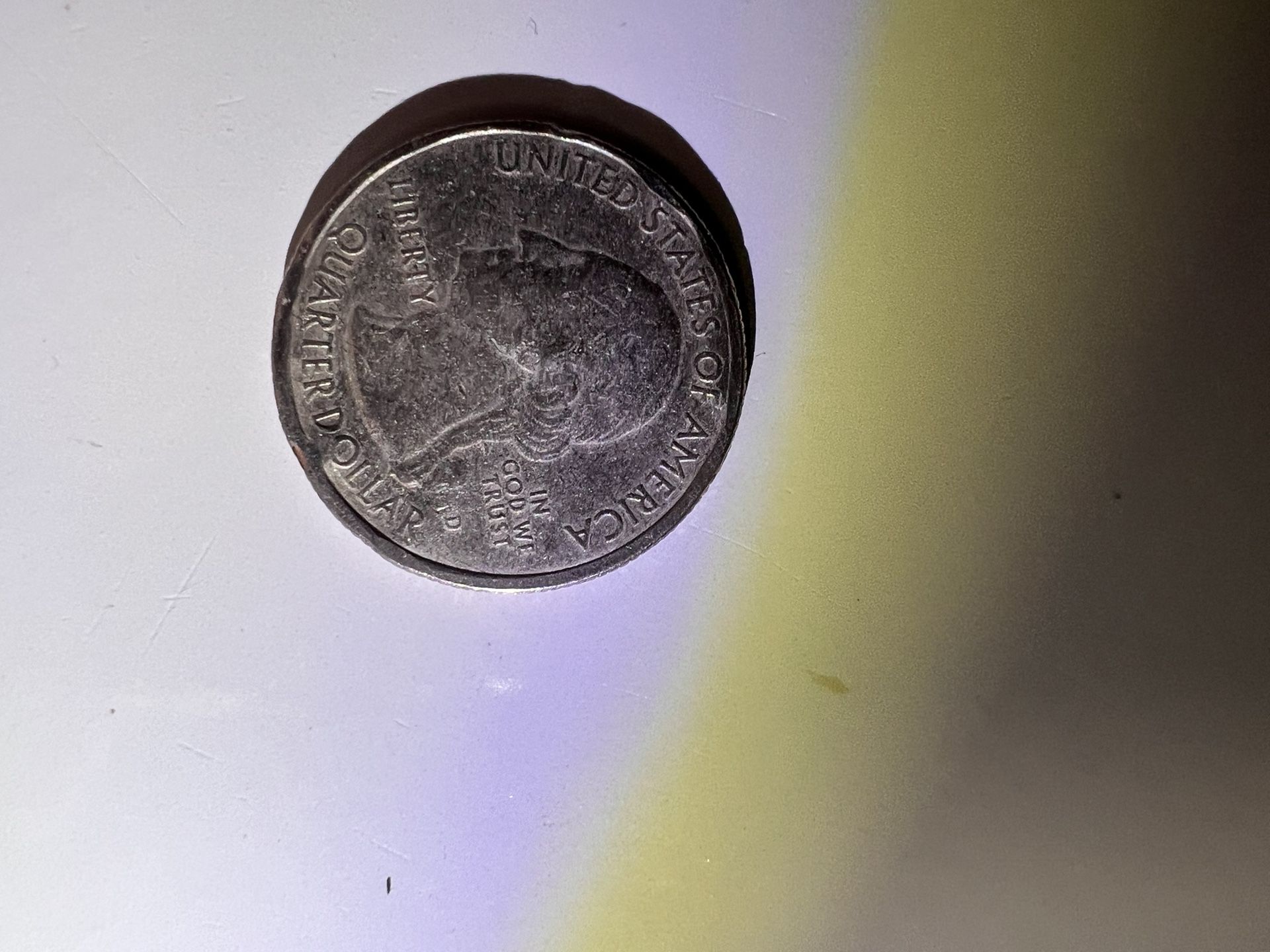 Moneda De 25 Centavos Usa