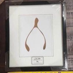 NEW Wishbone Framed Print Wall Art just $3 