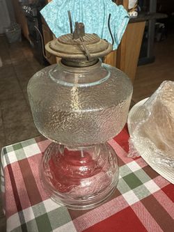 Vintage Oil Kerosene Lamp