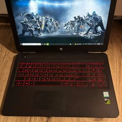 HP Omen 15 Gaming Laptop Computer, Intel i7, 16GB RAM, GTX 960, 256 GB SSD,  1 Tb Hard Drive, 15.6 Display, Windows 10 64-bit