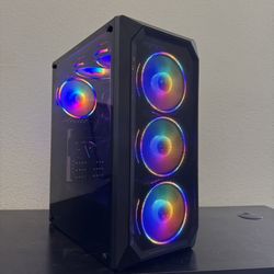 FAST 6 Core Custom Gaming PC Computer (i5 8400, 16GB RAM, GTX 1660 Super, 256GB SSD + 500GB HDD)