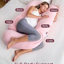 Pregnancy Pillow / Body Pillow - Pink