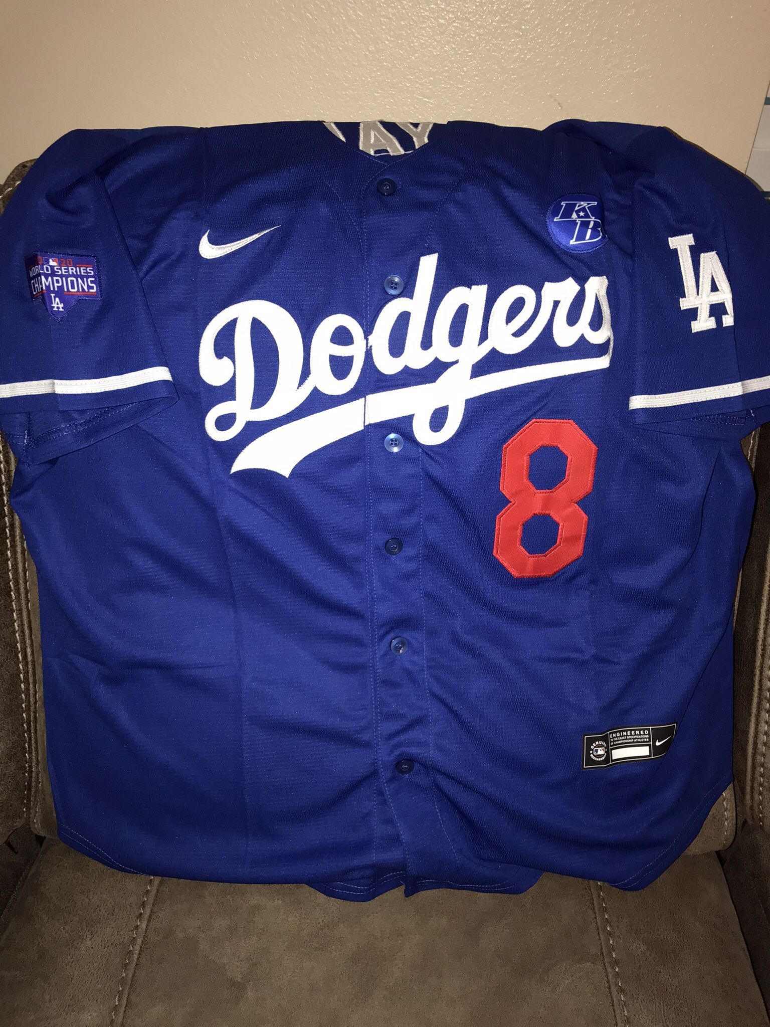 Dodgers Kobe Bryant Jersey authentic special edition for Sale in Los  Angeles, CA - OfferUp