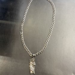 925 Silver 28” 8mm Necklace No Pendant 