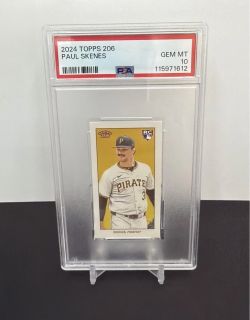 2024 Topps 206 Paul Skenes (RC) GemMt PSA 10