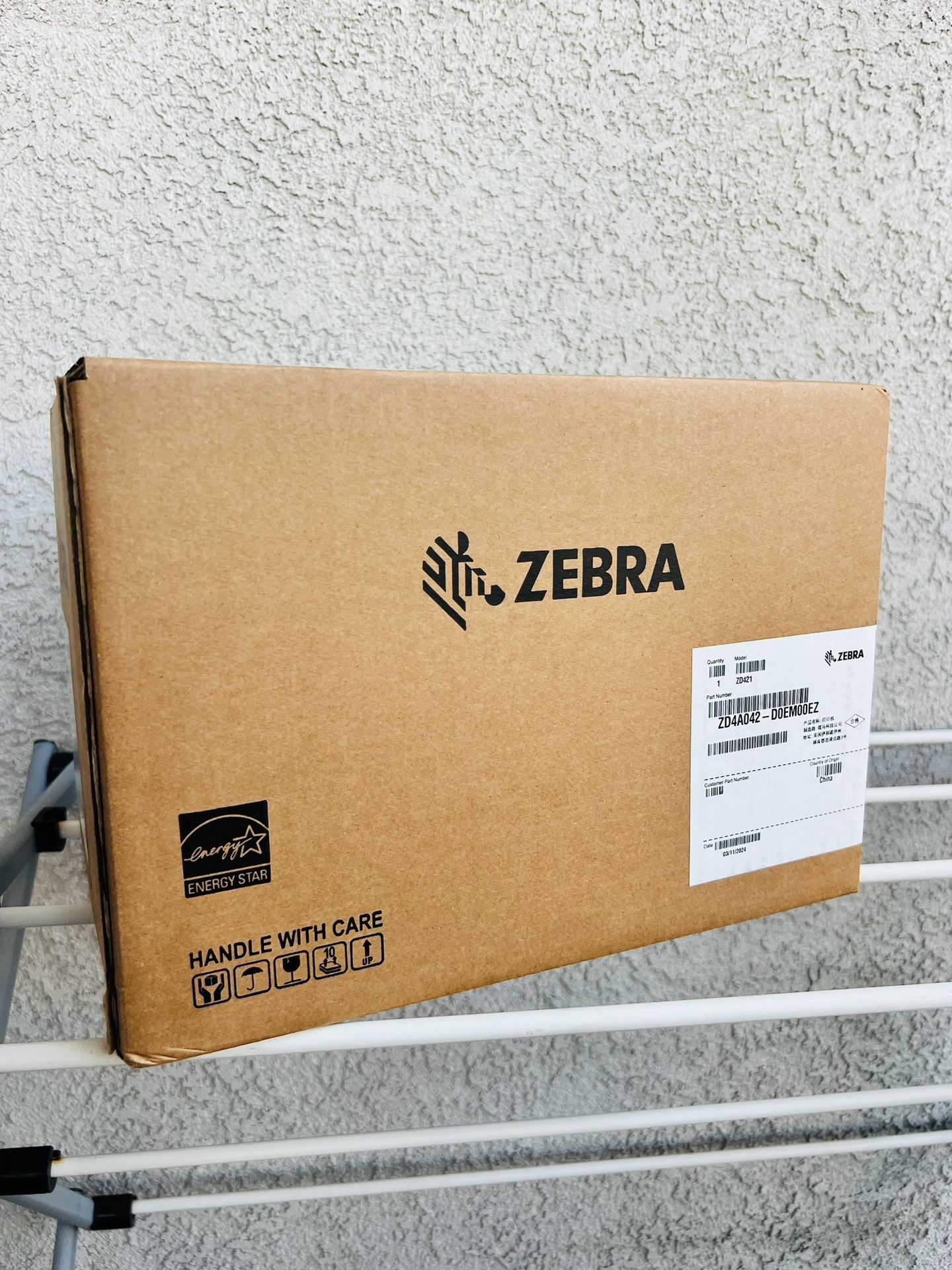 ZEBRA ZD421 LABEL PRINTER 203 DPI