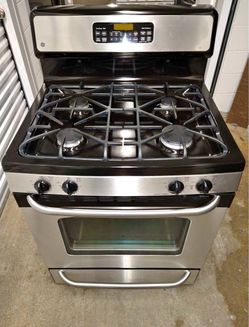 GE stainless steel gas stove