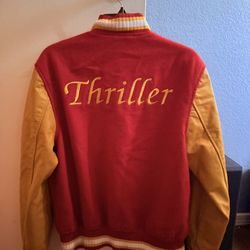 Vintage Michael Jackson Thriller Lettermen Jacket 