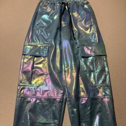 Metallic Jogger Pants