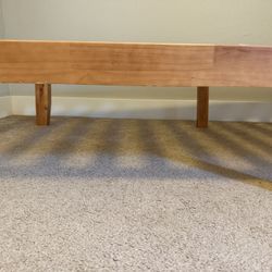 TWIN Mattress and Bed Frame (no box spring needed)