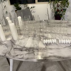 Glass Cylinder Vases & Candles