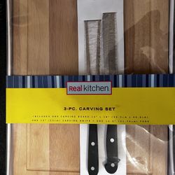 Brand New 3 Piece Carving Set