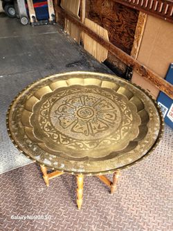 Kate and Laurel Gold Coffee table