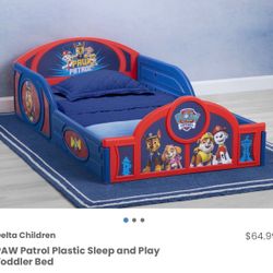 Paw Patrol Toddler Bed Frame (Mattress Sold Separately)