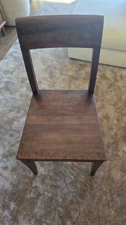 Crate And Barrel Chairs, Brown