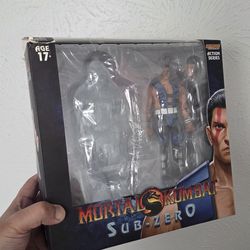 Storm collectibles mortal kombat mk3 game sub zero scorpion movie toy