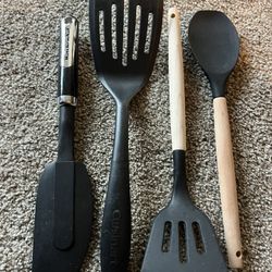 Spatuals, spoon & scraper. Perfect for someone starting out in an apartment.