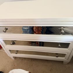 White dresser