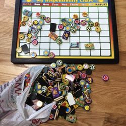 Responsibility Chart For Kids Excellent Condition 