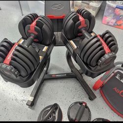Bowflex/Adjustable/Kettlebell /Dumbbells/Base Stand/Ab Crunch and Roller/Perfect Pushups