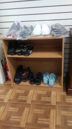 Wooden shelf
