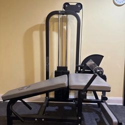 Champion Barbell Leg Curl With 200 Pounds Of Weight