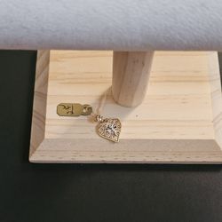 14k Gold Two Tone Pendant 