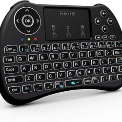 (Backlit Version) H9+ Mini Keyboard,2.4GHz Wireless Mini Handheld Smart TV Remote Keyboard with Touchpad for PC,Raspberry Pi 2, Pad, Smart TV, Android