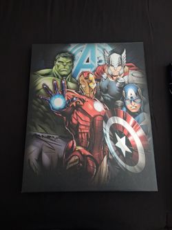 2 Marvel picture frames