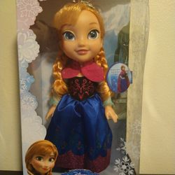 Disney Frozen Toddler Anna Doll