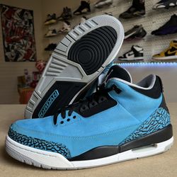 AIR JORDAN 3 RETRO “POWDER BLUE” SZ 12