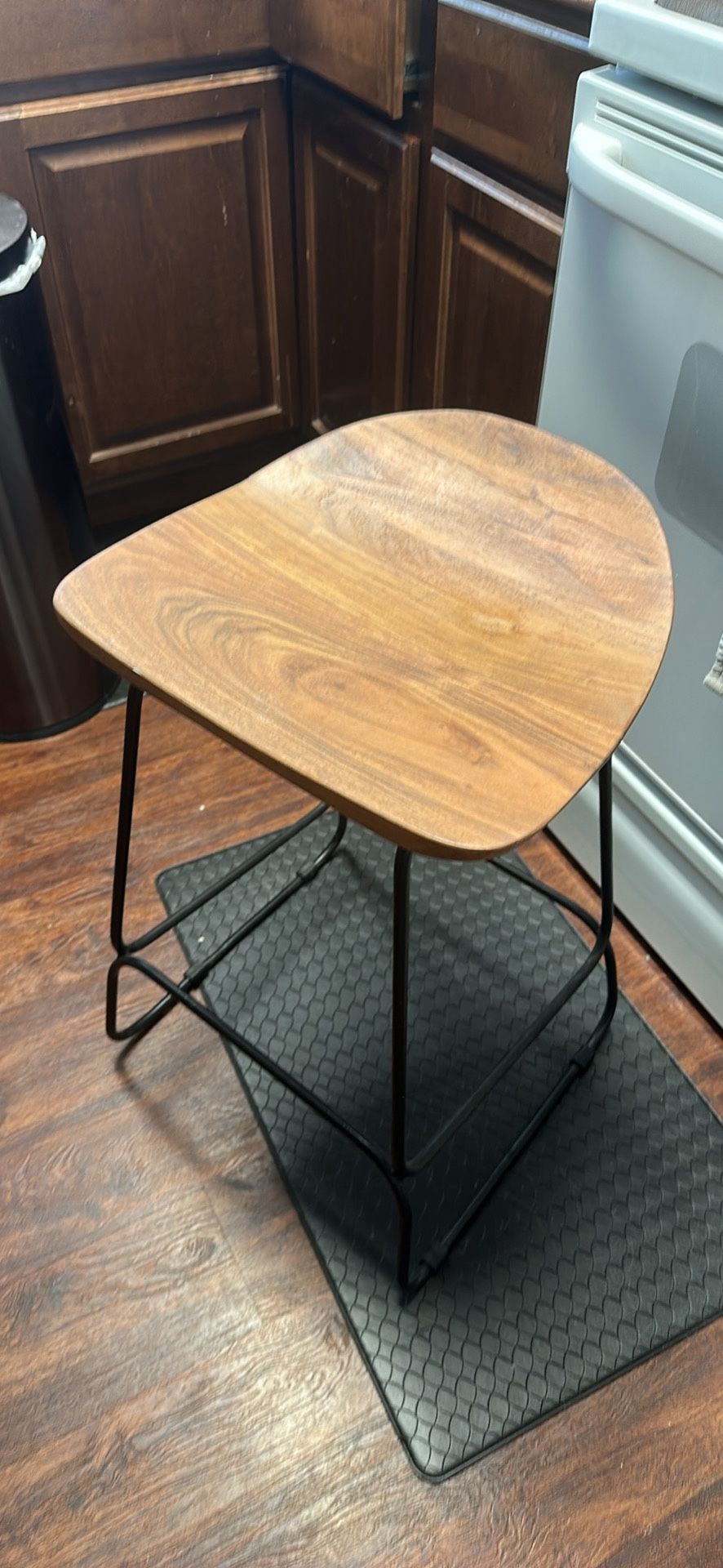 Solid Wood Counter Stools (Selling A Set Of 2)
