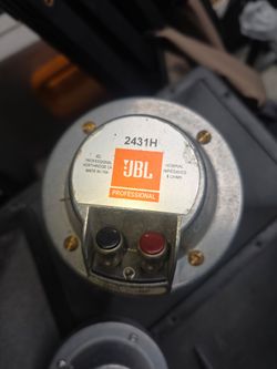 4 JBL 2431H TWEETERS