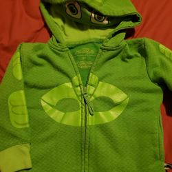 Used Pj Masks Gekko Jacket Hoodie 3t