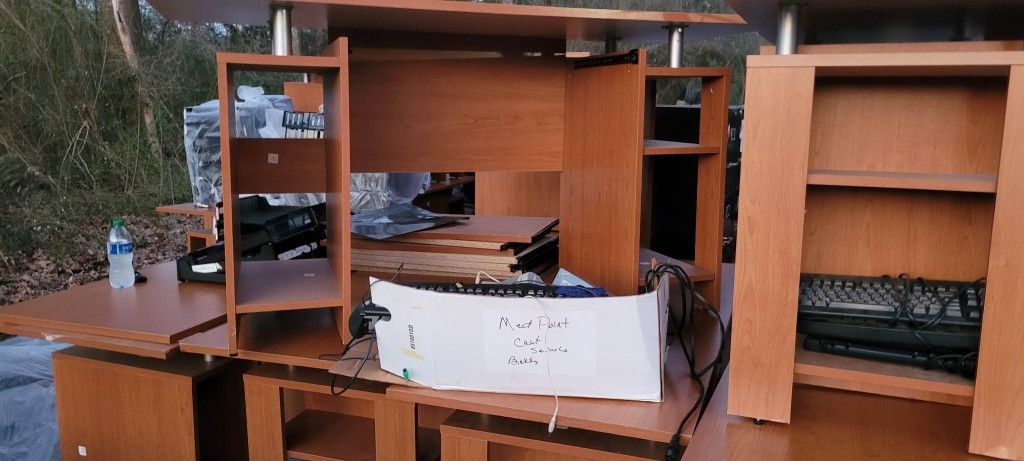 Office Chairs,large Filling Cabients,desktops,office Desk And MORE!!! MUST GO ASAP! WE CAN Negotiate