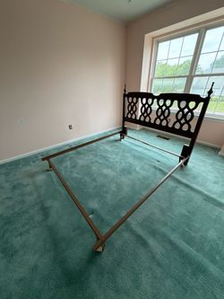 Vintage Bedframe & Backboard