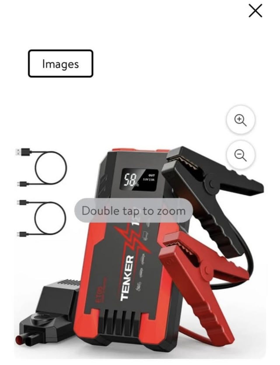 S ZEVZO ET05 Jump Starter 2000a